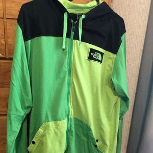 Men’s large North face zip up